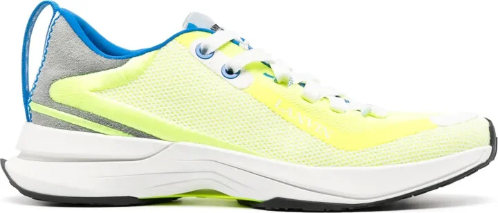 Logo-Detail Mesh Sneakers