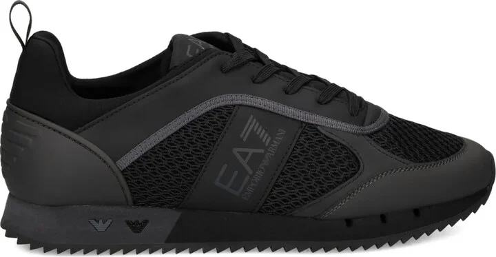 Logo-Detail Mesh Sneakers