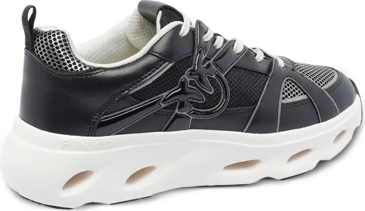Logo-Detail Mesh-Upper Sneakers - Image 4