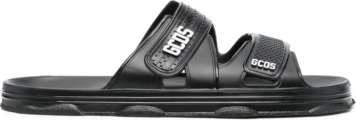Logo-Detail Open-Toe Slides