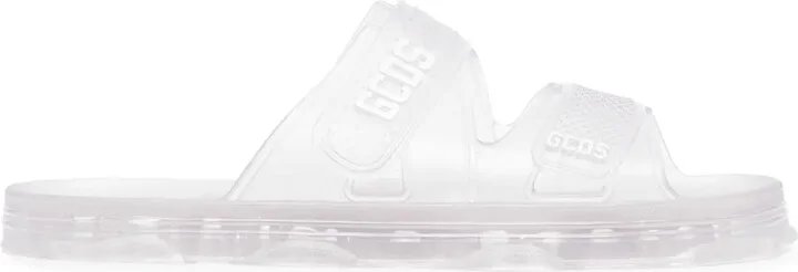 Logo-Detail Open-Toe Slides