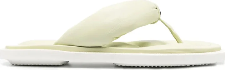 Logo-Detail Padded Sandals