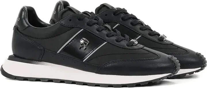 Logo-Detail Panelled Sneakers - Image 2