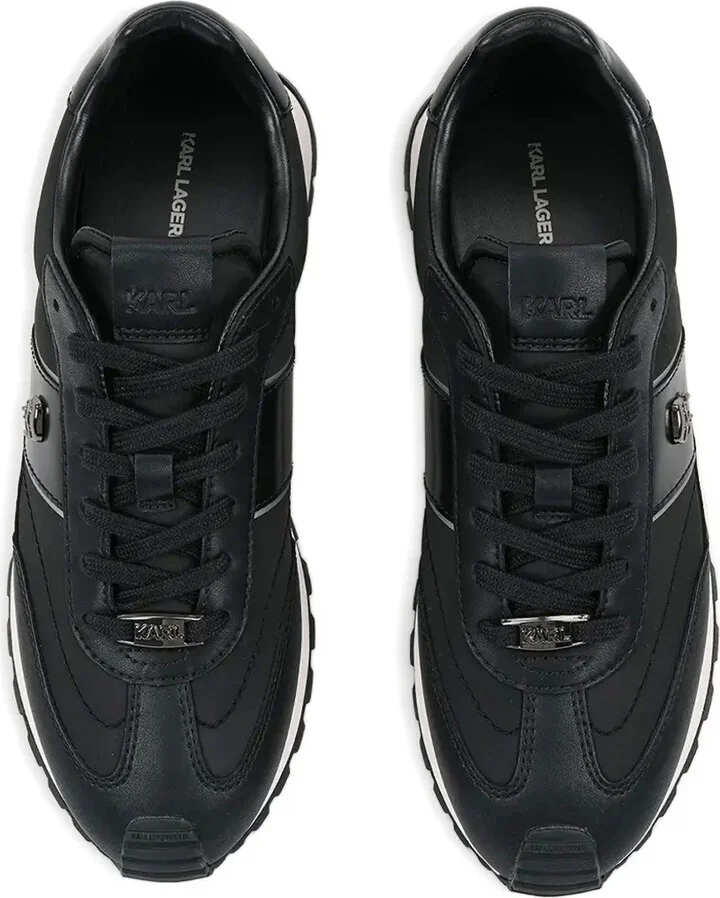Logo-Detail Panelled Sneakers - Image 4