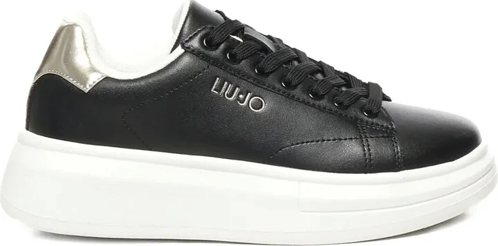 Logo-Detail Platform Sneakers
