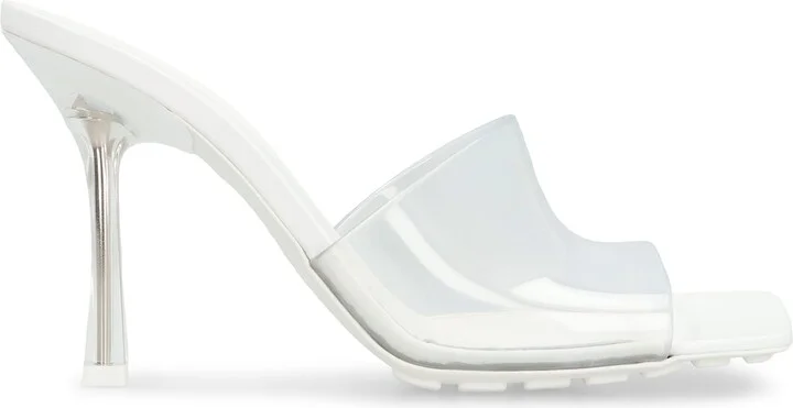 Logo Detail Rubber Mules
