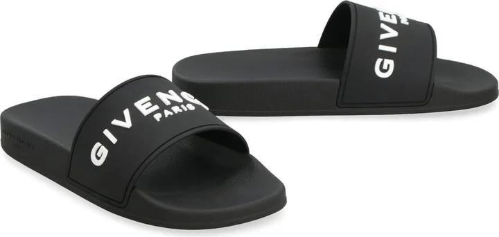 Logo Detail Rubber Slides - Image 3
