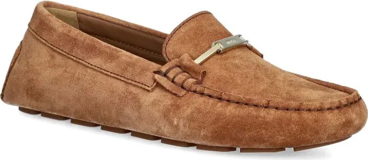 Logo-Detail Suede Loafers - Image 2