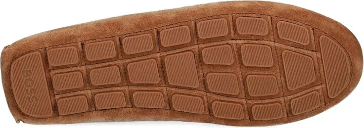 Logo-Detail Suede Loafers - Image 4