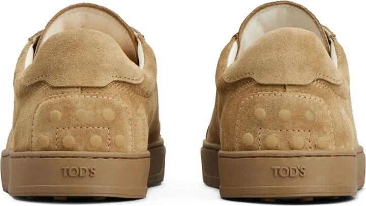 Logo-Detail Suede Sneakers - Image 3