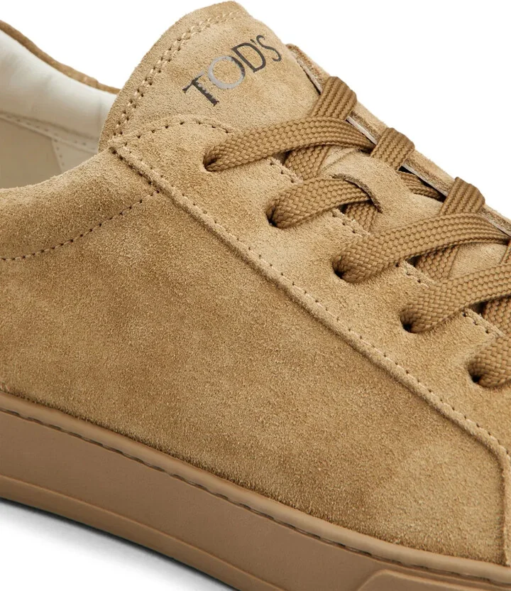 Logo-Detail Suede Sneakers - Image 5