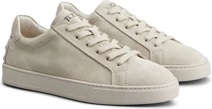 Logo-Detail Suede Sneakers - Image 2