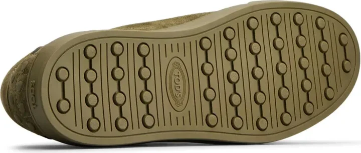 Logo-Detail Suede Sneakers - Image 4