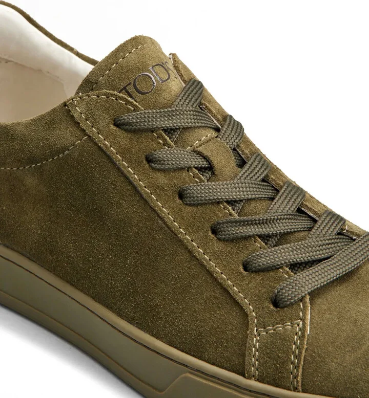 Logo-Detail Suede Sneakers - Image 5