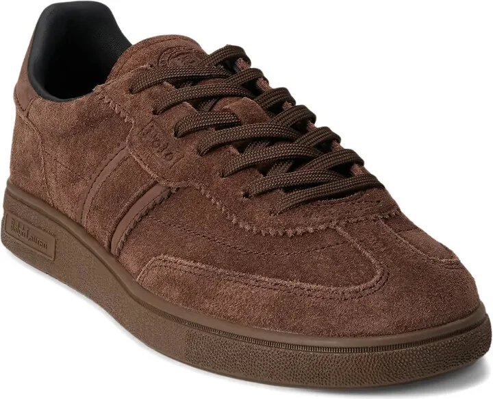 Logo-Detail Suede Sneakers - Image 2