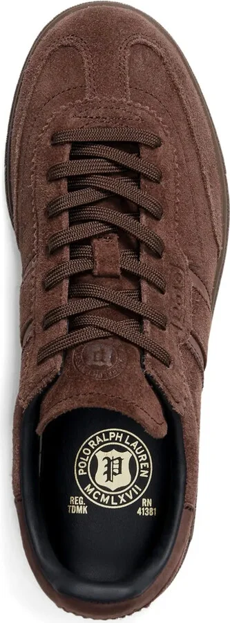 Logo-Detail Suede Sneakers - Image 3