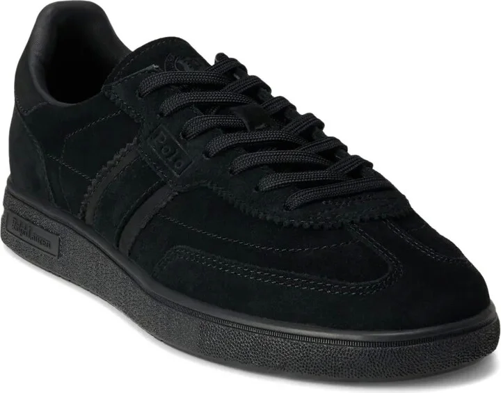 Logo-Detail Suede Sneakers - Image 2