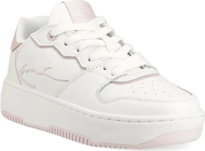 Logo-Detail Two-Tone Sneakers