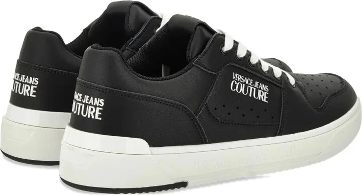Logo-Detailed Leather Sneakers - Image 4