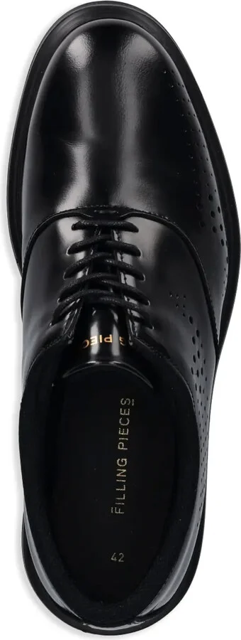 Logo Detailing Derby Shoes - Image 4