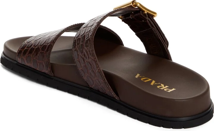 Logo Double Band Slide Sandal - Image 2