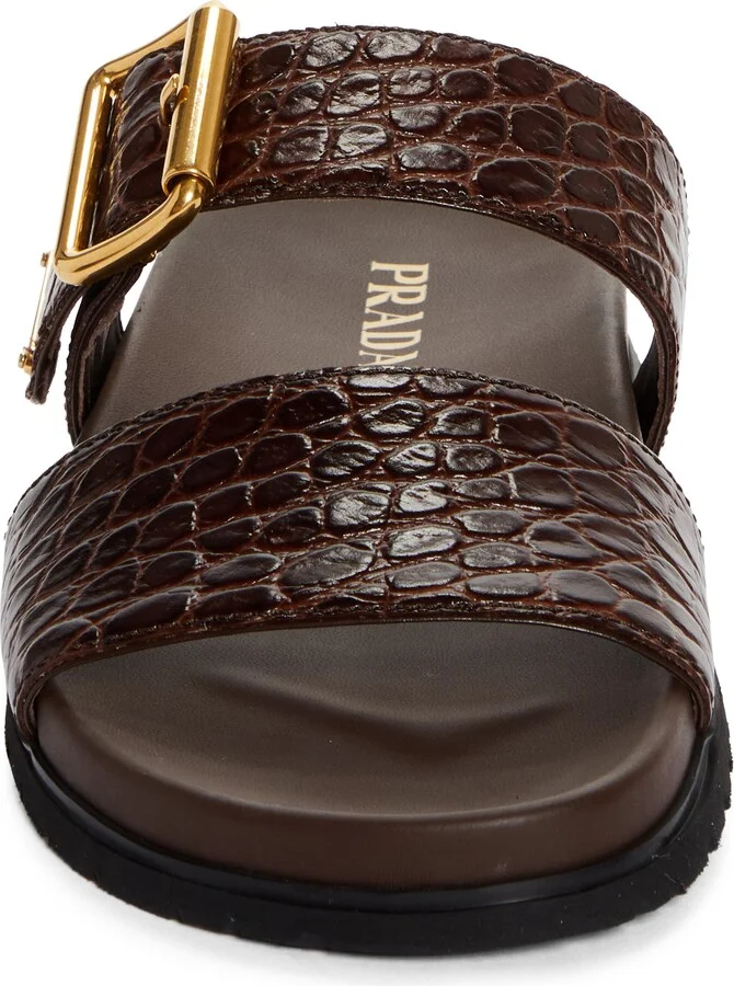 Logo Double Band Slide Sandal - Image 4