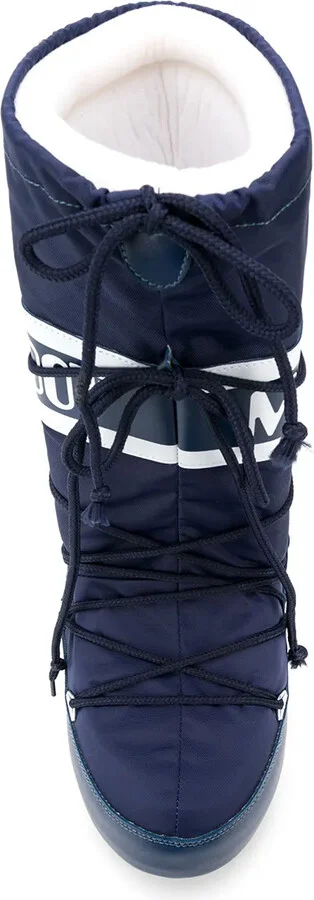 Logo Drawstring Boots - Image 4