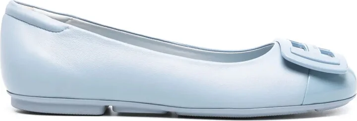 Logo-Embellished Ballerina Shoes