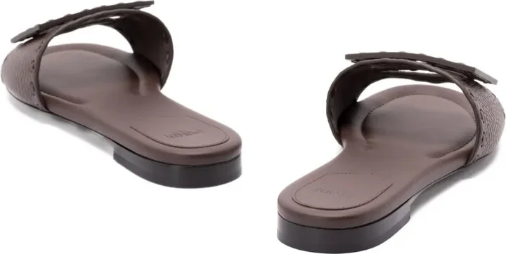 Logo-Embellished Flat Sandals - Image 5