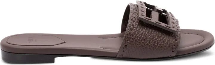 Logo-Embellished Flat Sandals