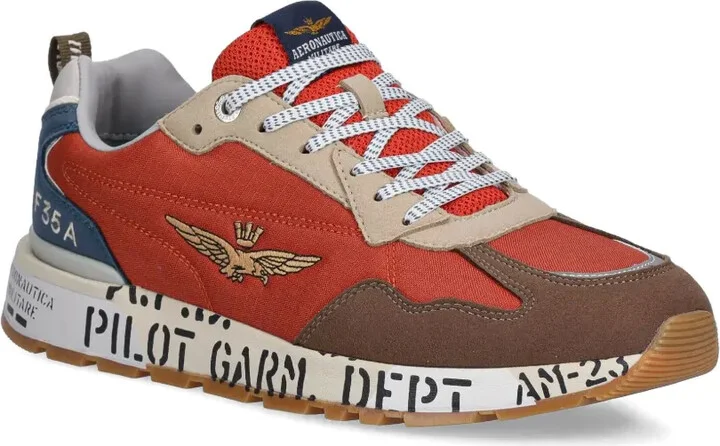 Logo-Embellished Lace-Up Sneakers - Image 2