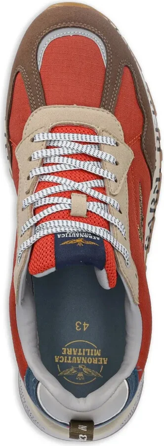 Logo-Embellished Lace-Up Sneakers - Image 3
