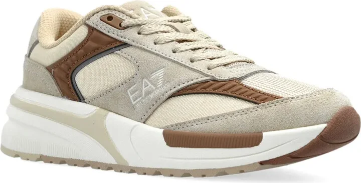 Logo-Embellished Lace-Up Sneakers - Image 2