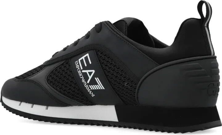 Logo-Embellished Lace-Up Sneakers - Image 3