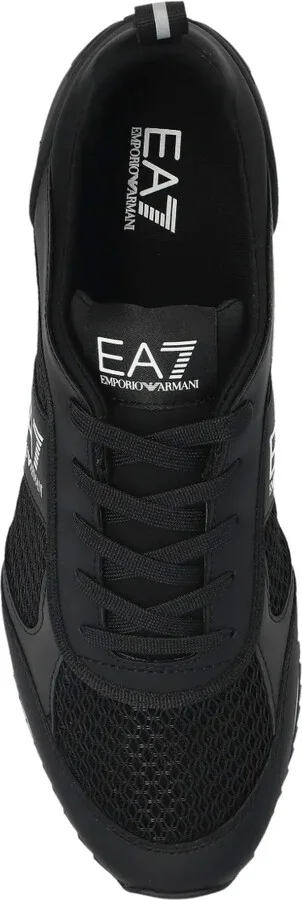 Logo-Embellished Lace-Up Sneakers - Image 4