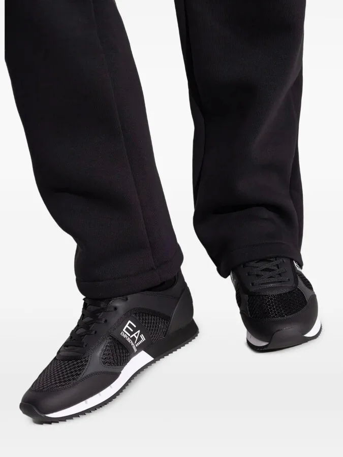 Logo-Embellished Lace-Up Sneakers - Image 5