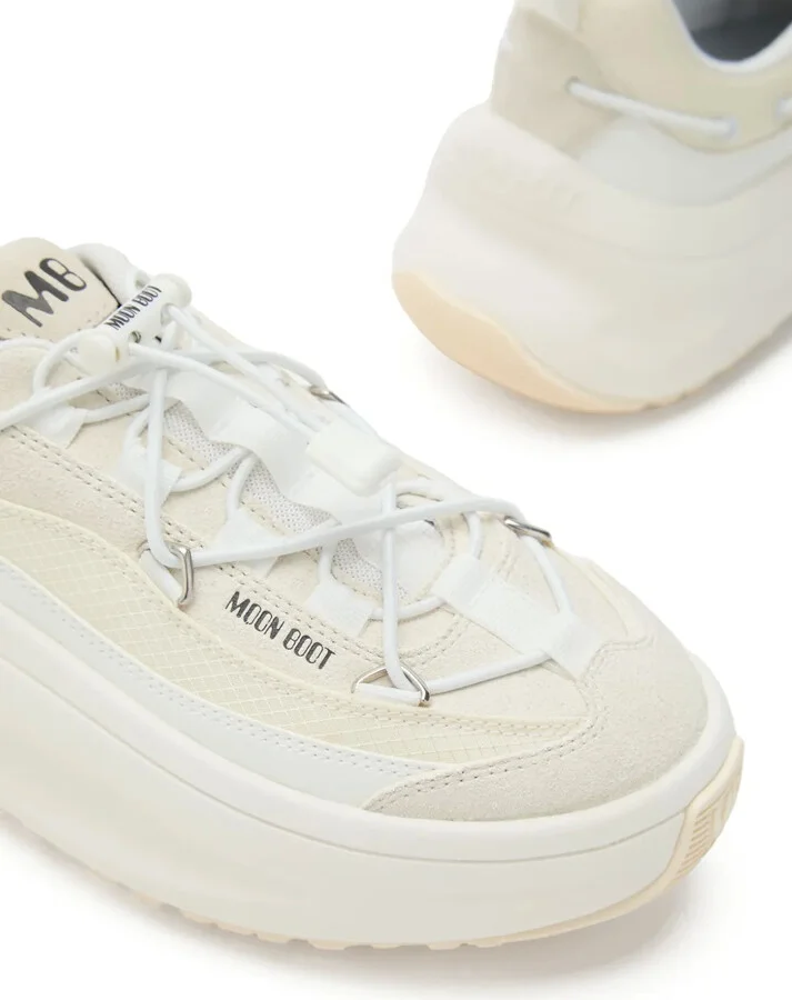 Logo-Embellished Lace-Up Sneakers - Image 4