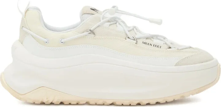 Logo-Embellished Lace-Up Sneakers