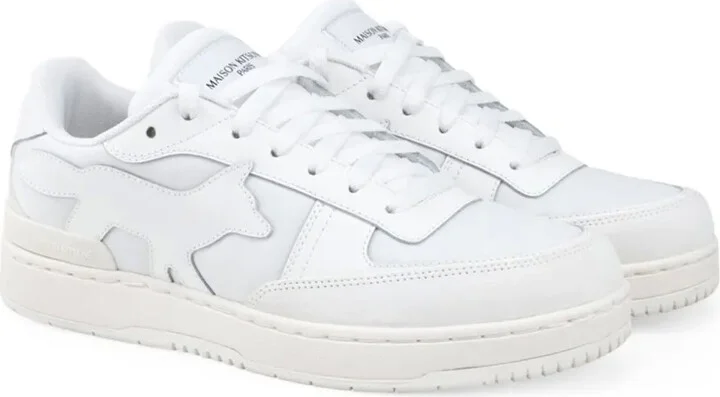 Logo-Embellished Leather Sneakers - Image 2