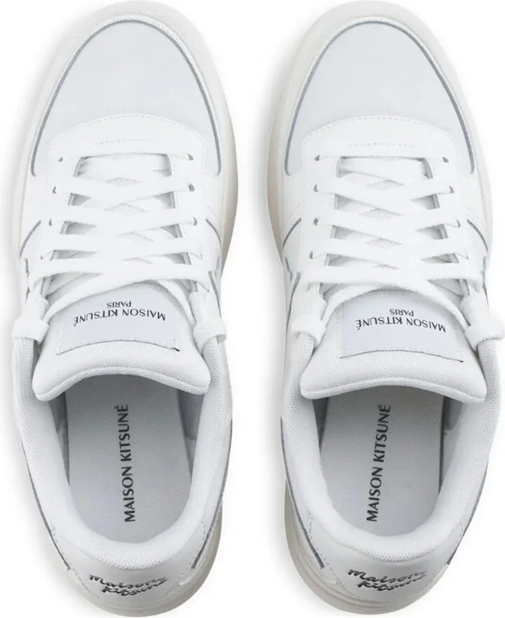 Logo-Embellished Leather Sneakers - Image 4
