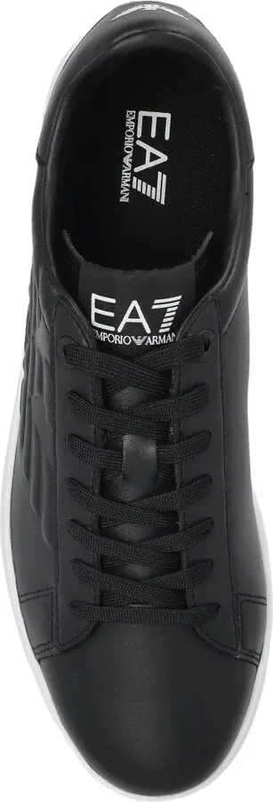 Logo-Embellished Leather Sneakers - Image 3