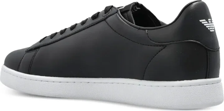 Logo-Embellished Leather Sneakers - Image 4