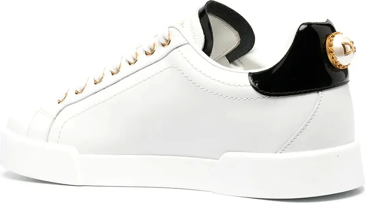 Logo-Embellished Low-Top Sneakers - Image 3