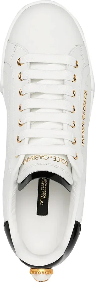 Logo-Embellished Low-Top Sneakers - Image 4