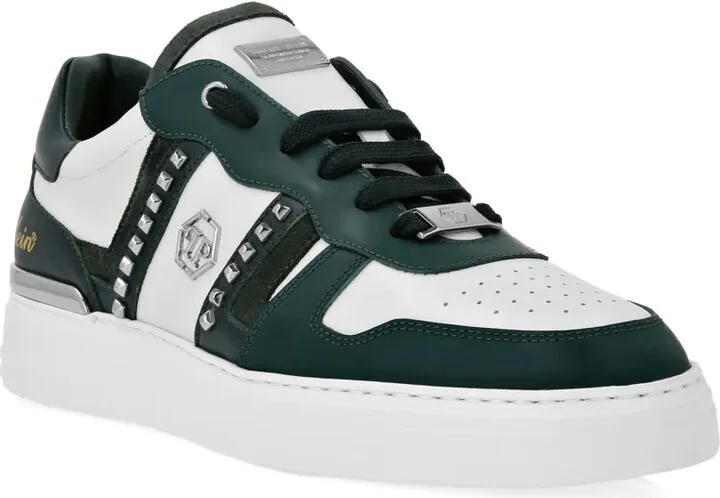 Logo-Embellished Panelled Sneakers - Image 2