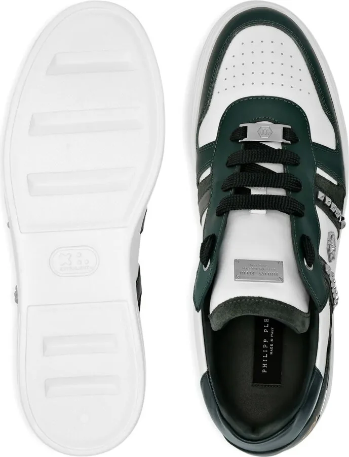 Logo-Embellished Panelled Sneakers - Image 3