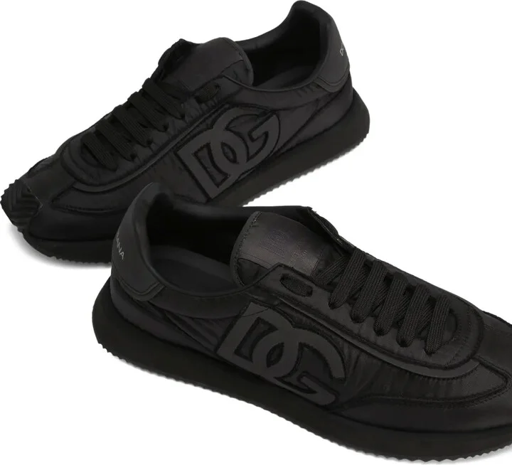 Logo-Embellished Panelled Sneakers - Image 4