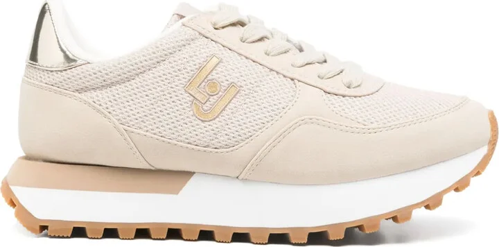 Logo-Embellished Platform Sneakers
