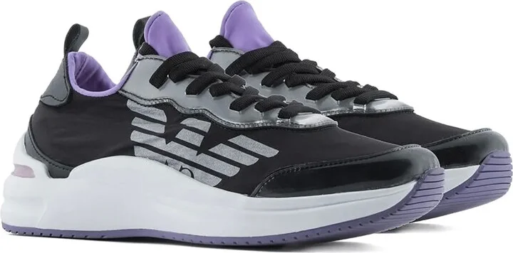 Logo-Embellished Platform Sneakers