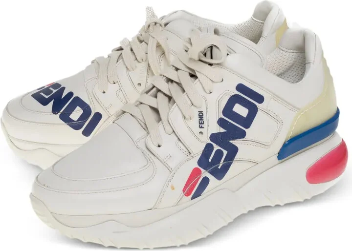 Logo-Embellished Retro Sneakers - Image 2